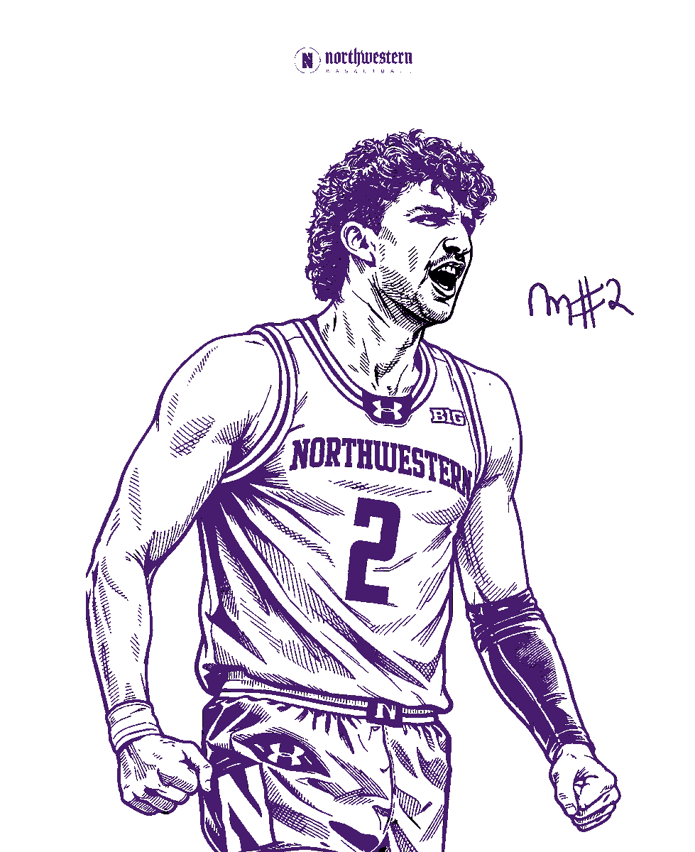 Northwestern Basketball tweet media