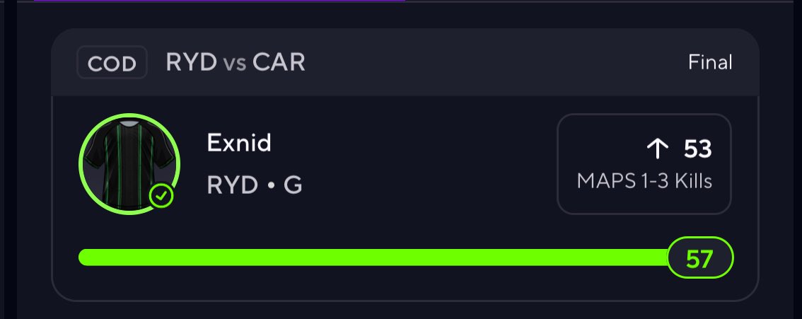 CASH POTD ☢️✅

#SET2WIN #PRIZEPICKS #GAMBLINGX #Underdog #CS2 #VAL #Dota2 #COD #R6SX