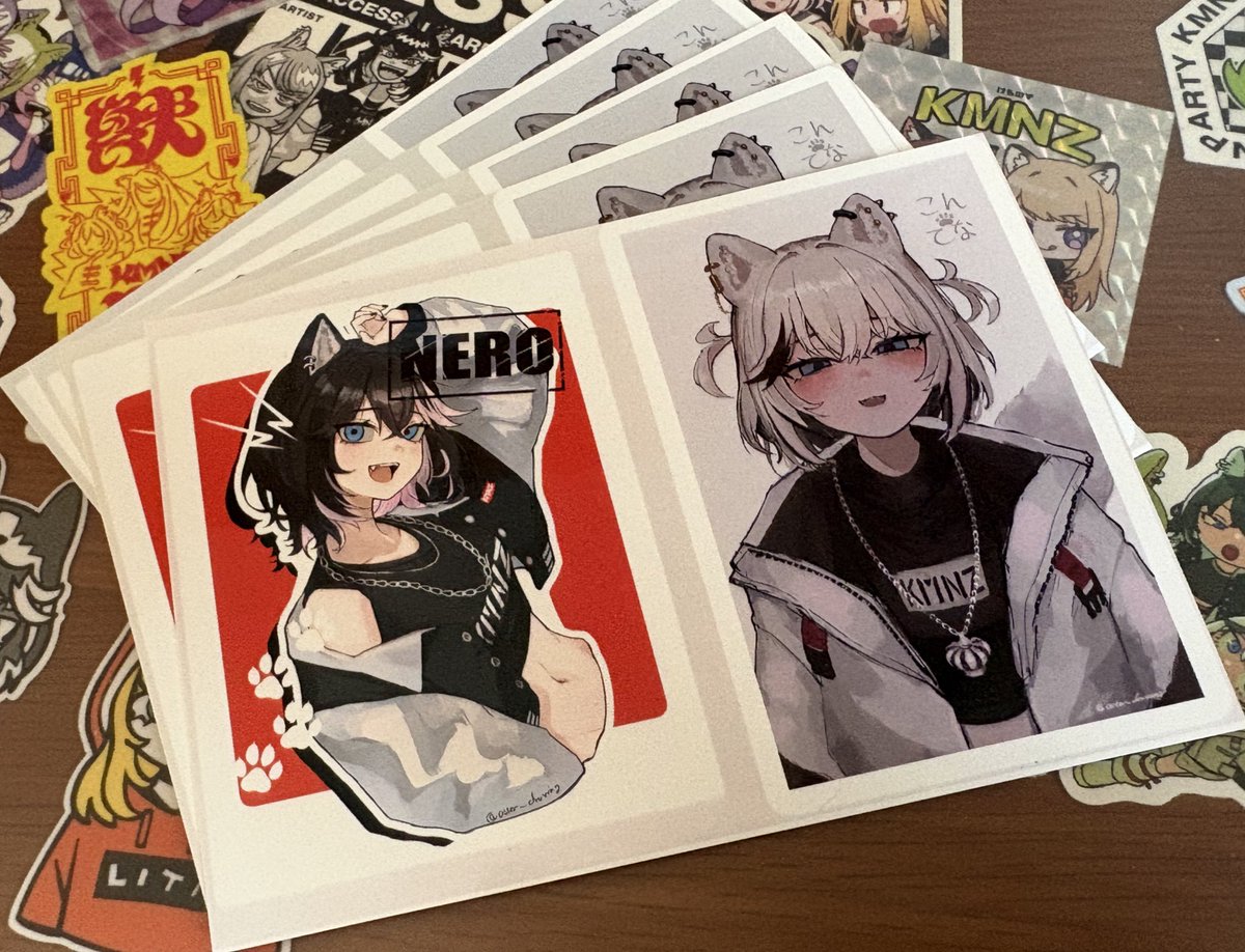 印刷してきました〜✨✨✨ イラストとっても素敵です！！！