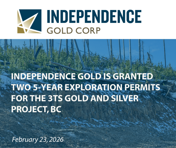 Independence Gold Corp. tweet media