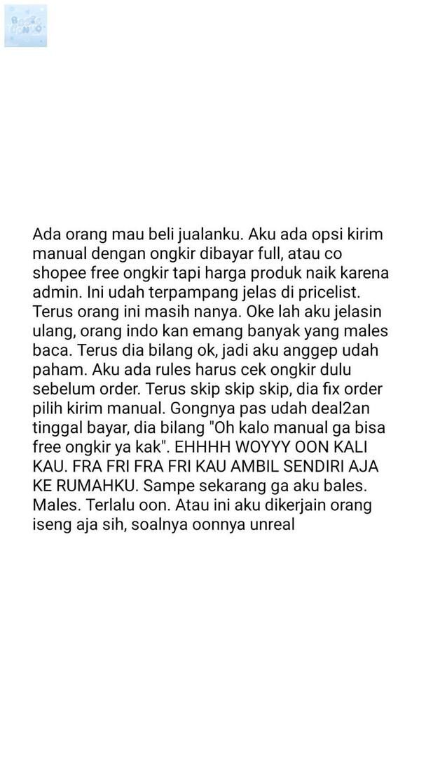 baseconvo's tweet photo. 💭 guys org ini knp pls😭 kalo menurut kalian pure oon atau ngerjain? https://t.co/hacPqujEz3