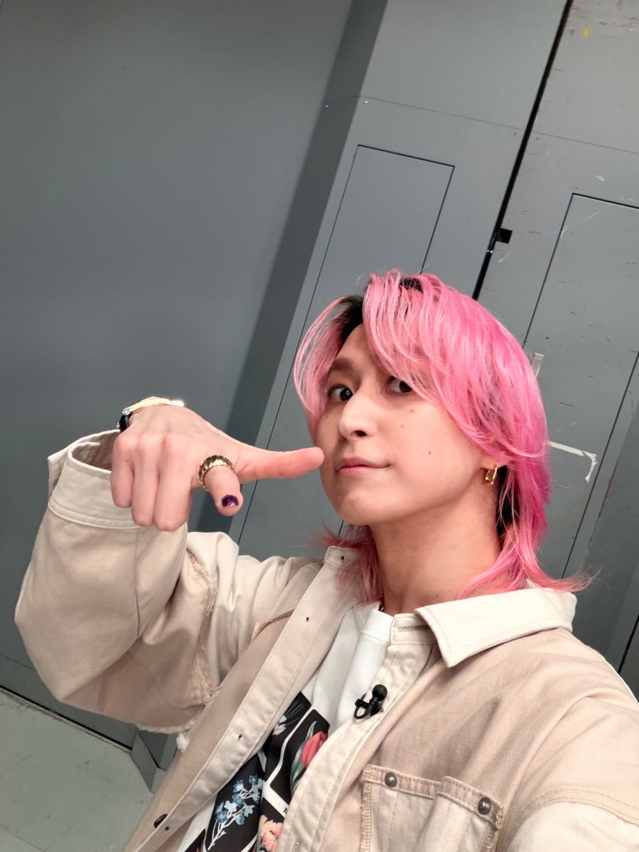 ノンストップ生出演のさっくん🩷 ふっかさん、起きてるかな…🤔笑