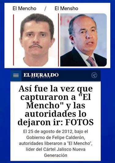 ChaChaChairoo's tweet photo. @enriquemunozFM Se dice "gracias Calderón". https://t.co/wVOduTaqWF
