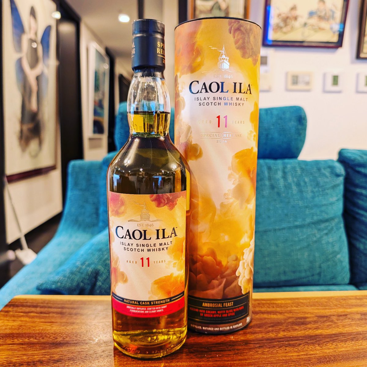 カリラの11年をイギリスから個人輸入しました。ディアジオの2024年の