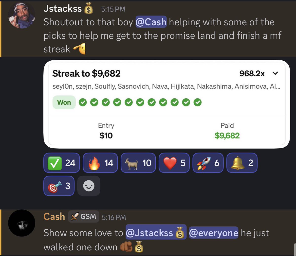 GSM 🎾 tweet media