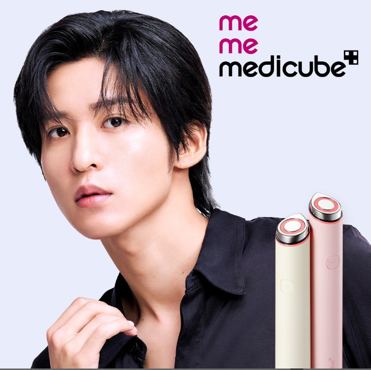 目黒蓮がアンバサダーの medicube美顔器、楽天公式で見つけた🖤 ☆NEW