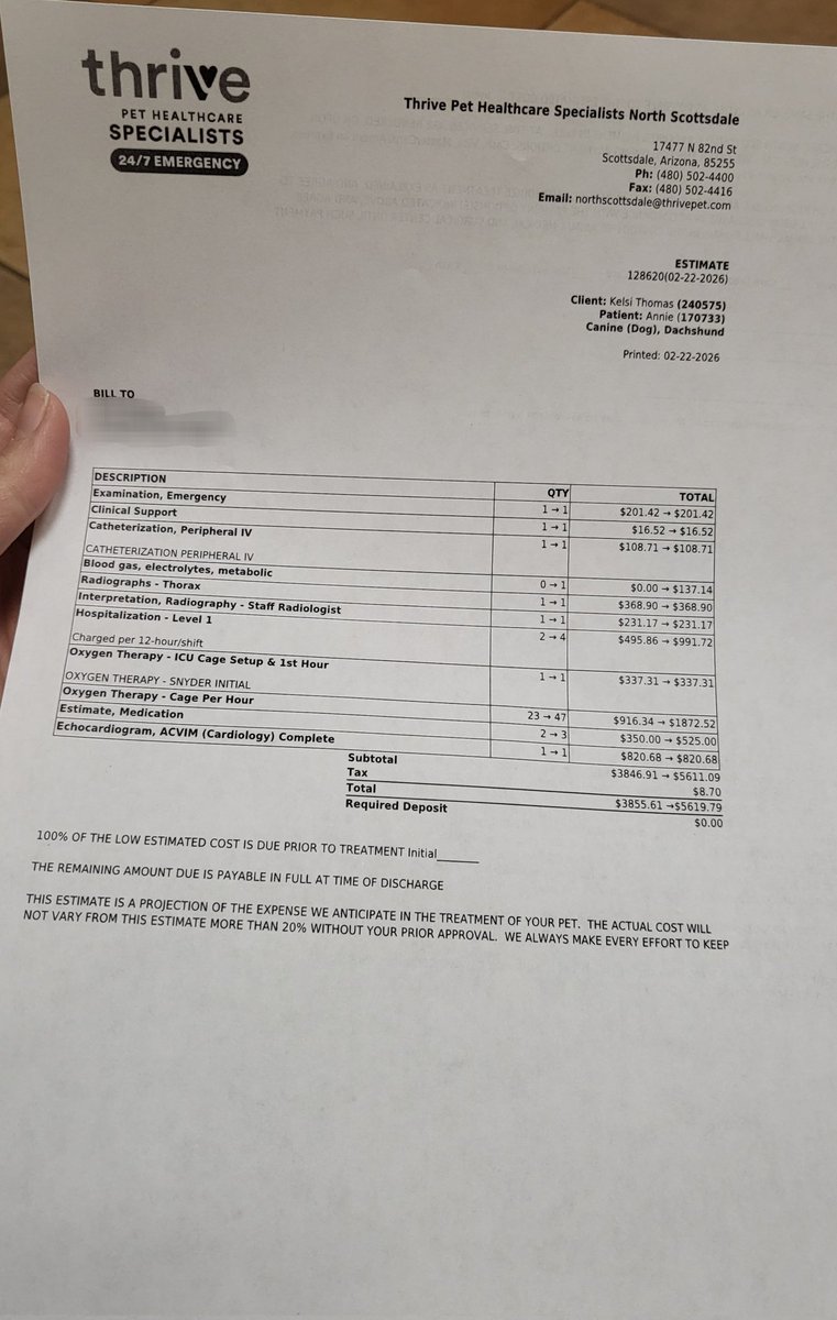 maskless_k's tweet photo. Trying to figure out how to cover the cost to hospitalize my dog, Annie. Get fluid off her lungs &amp; do echo with cardio tmrw. Hoping once stable, can get her home on heart meds &amp; recover. But need to be able to pay for it first.
Anyone able to help? Call clinic, or venmo/zelle me? https://t.co/ymeZWNnbOh