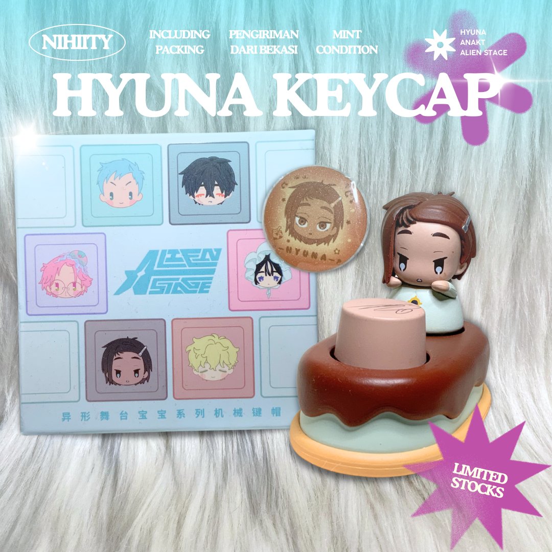 nihiity's tweet photo. #warungalnst 

WTS Hyuna Baby Keycap

t. blind box unsealed bb alien stage alnst anakt jual

https://t.co/cEQxz8kXfe https://t.co/LN3F23cmCw