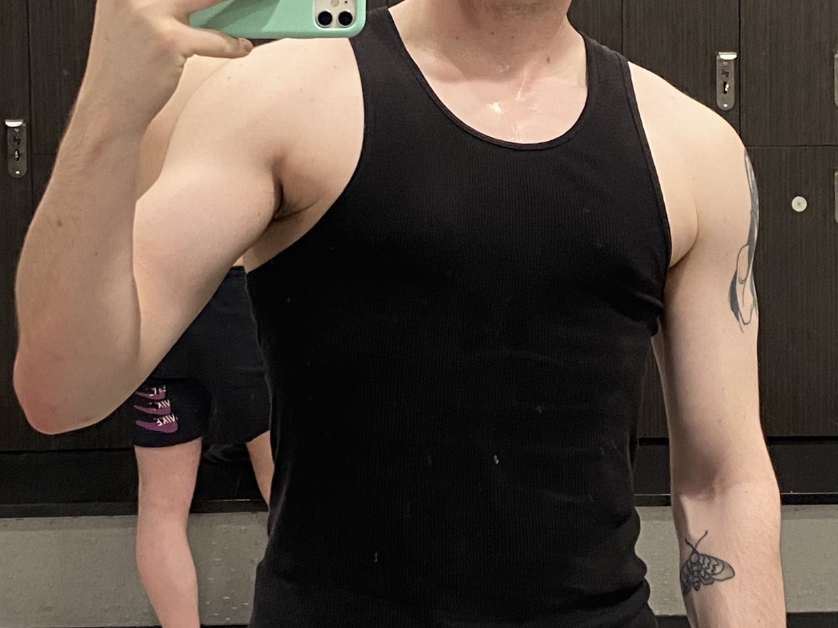 t1dangel's tweet photo. finally broke 180, been too long . joestar tattoo soon . https://t.co/YBSbo5usTP