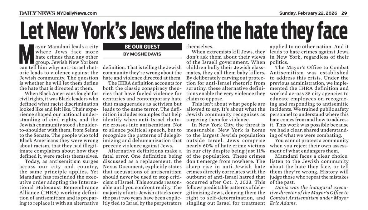 Moshe Davis tweet media