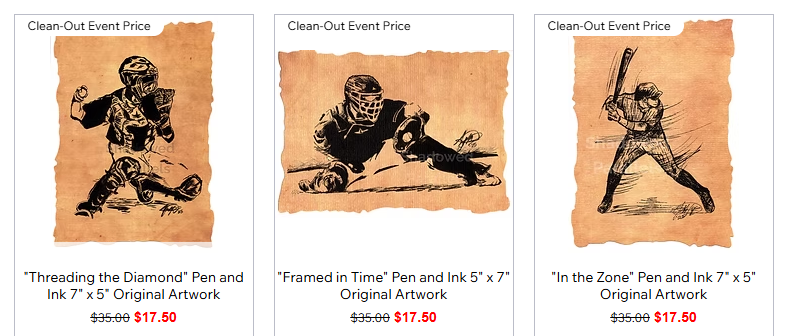 I’ll do $35 shipped for all three of these if anyone is interested. Just reply to this post and I’ll get you taken care of. ⚾️😎🎨