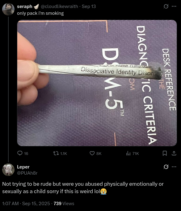fraggedyou's tweet photo. still one of the top replies of all time on this site idgaf https://t.co/Wk4A4T1Jjj