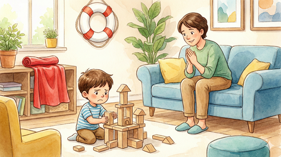 子供が壁にぶつかった時
つい「こうすれば？」と
答えを教えたくなりますよね

でも、ぐっと堪えて！

「困った時はいつでも助けるよ」とだけ伝えて
あとは本人のSOSを待つ

自分で助けを求められた時
それは依存ではなく
自立への大きな一歩

助けを求められたら
全力でヒーローになりましょう✨