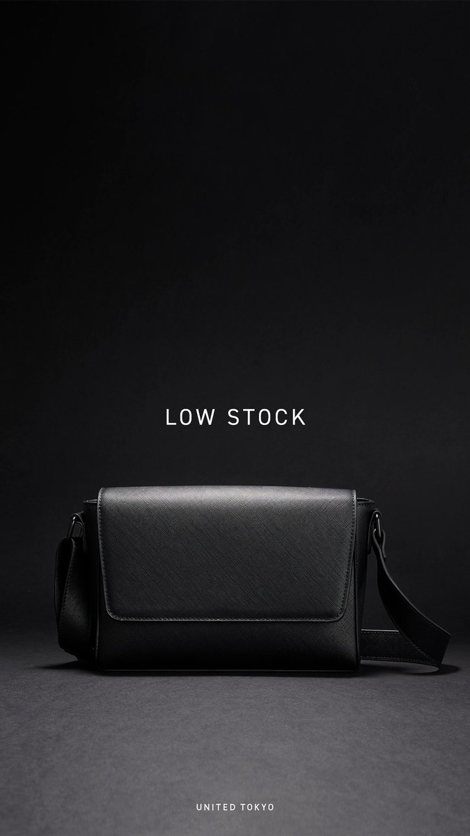 2月下旬配送分｜残り5枠】 Saffiano Leather Shoulder Bag 「BLACK