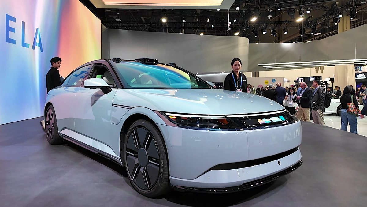 responsejp's tweet image. 「『AFEELA』はラブ＆ヘイト、独自路線を貫く」ソニー・ホンダモビリティCEO水野泰秀氏…CES 2026
response.jp/article/2026/0…

#電気自動車 #CES