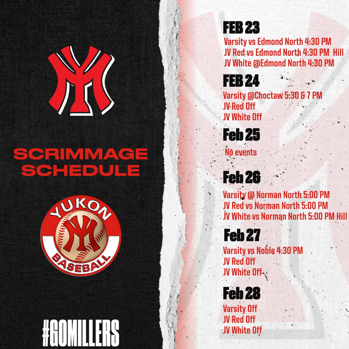 Yukon Miller Baseball tweet media