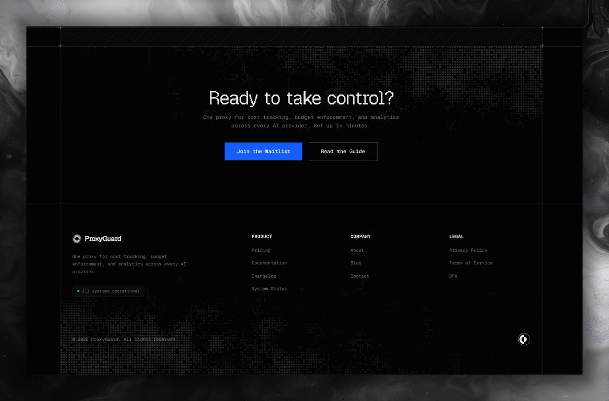 How hard did we cook on this CTA/footer?