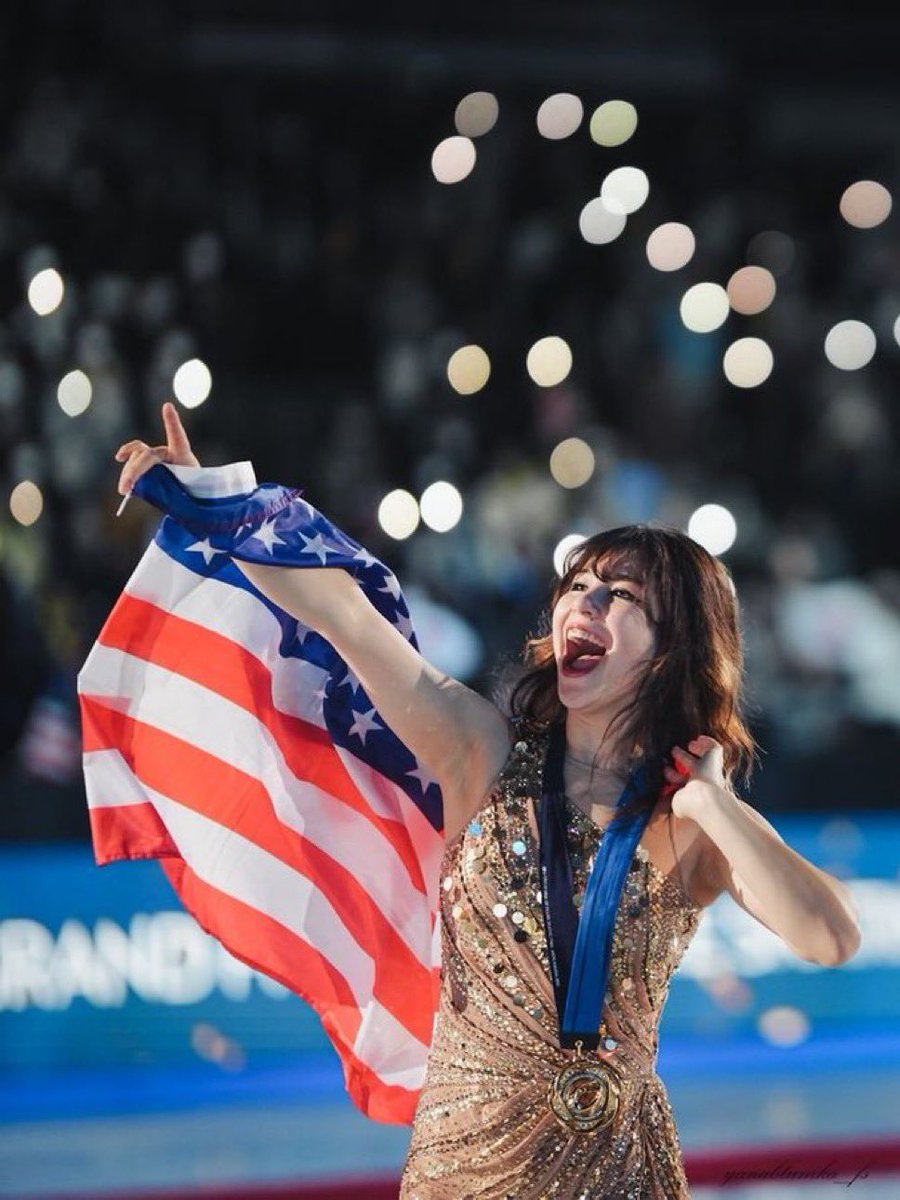 Amazing how much this picture angers the left. “But but but she doesn’t agree with your politics. Her parents were refugees” Like this matters.

We just see a proud American winner. They see someone who might check a couple of their little woke boxes and nothing more.