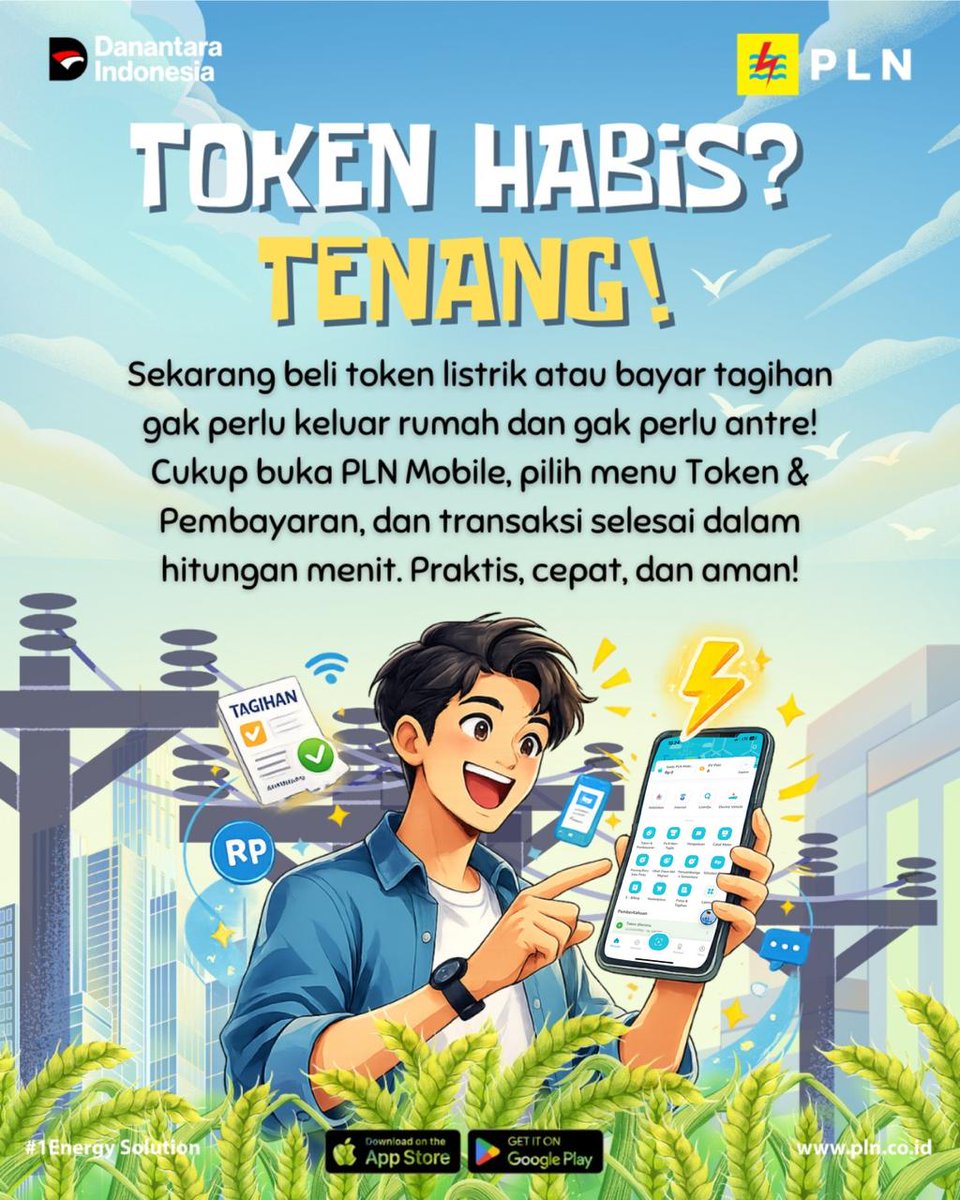 #PLNMobile #SemuaMakinMudah #PLNUIDSulselrabar #PLNUntukSemua #PLNUntukIndonesia #MelayaniSepenuhHati