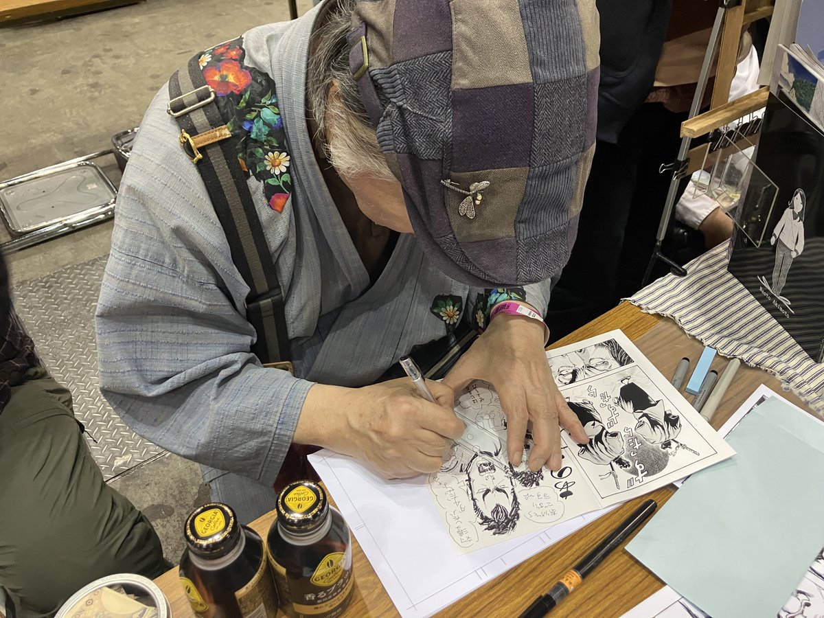 今回はサインもたくさん頂いた。もらった順に、ちょめさん、清田さん