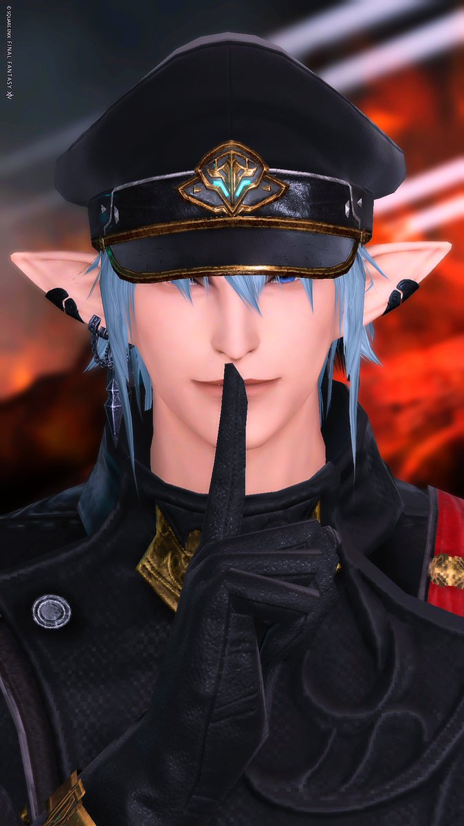 「内緒だぞ？」
#FF14 #オルシュファン #エレオス