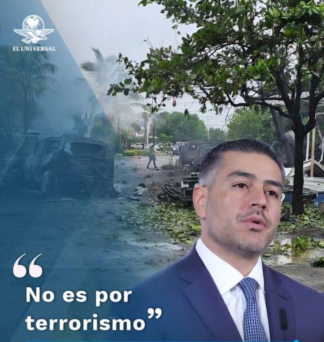 Dice este retrasado mental que incendiar autobuses, autos, tiendas, gasolineras, casetas, cines, escuelas, hoteles, aeropuertos, plazas públicas y matar civiles al azar no es terrorismo. 🇲🇽