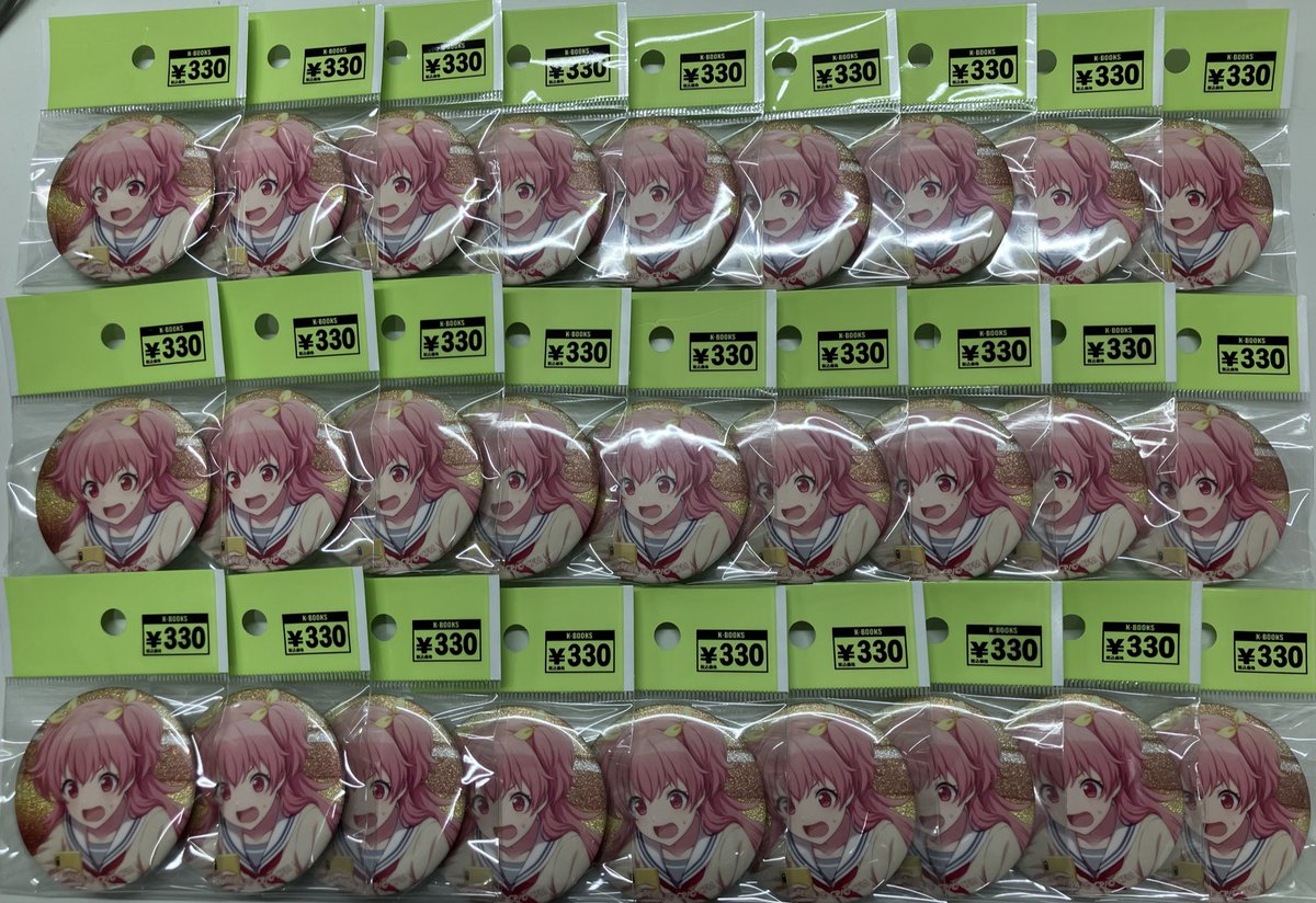 入荷情報】 プロジェクトセカイ グリッター缶バッジ（再販） 桃井愛莉