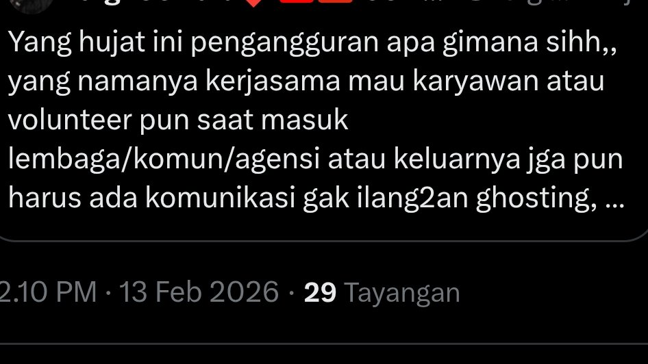 Oke deh, sini saya ringkas aja si vtuber chindo spek NPD dan banyak ngomong doang soal ia banyak koneksinya.

Ss disini hanya pemanis doang. Karena tweet sebelumnya udah dihapus oleh beliau.