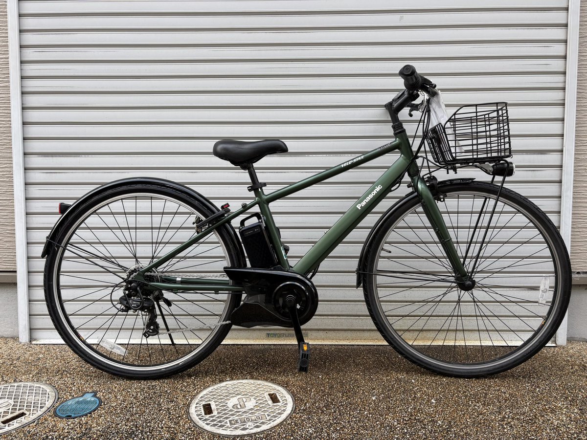 🚲【激安中古自転車情報】 Panasonic #電動アシストクロスバイク