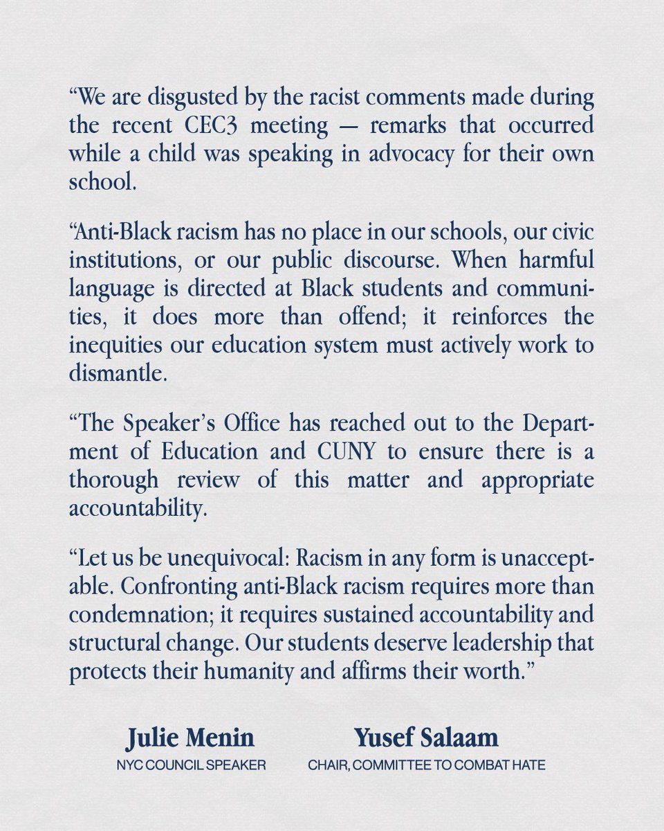 Speaker Julie Menin tweet media