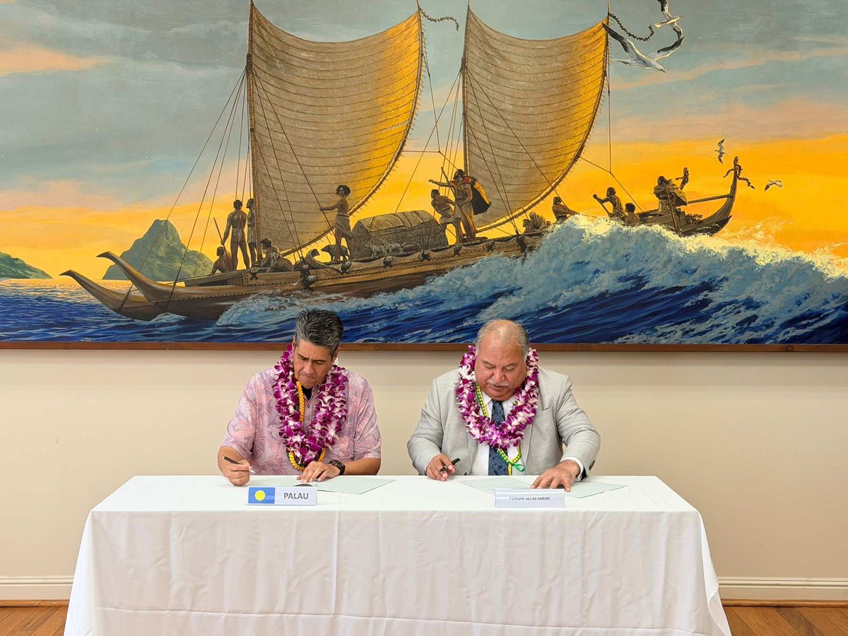 Pacific Islands Forum tweet media