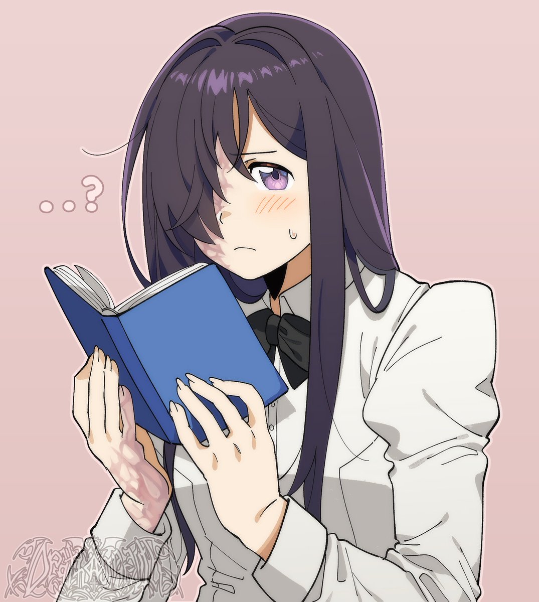 Deathamaranth's tweet image. [ #katawashoujo ] hanako 📚