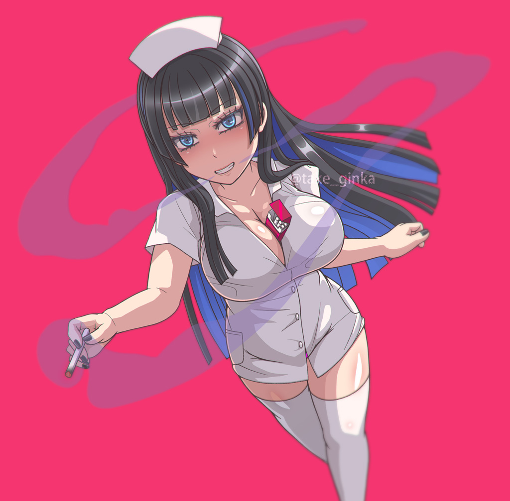 #自分で生み出した一次創作オリジナルキャラを流そう

健全(?)絵は、喫煙女子ばっかり描いてますねw 