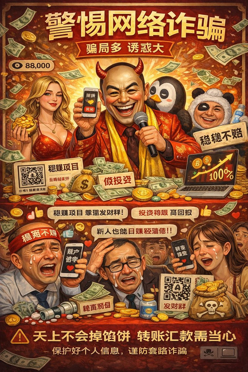 “郭先生终于实现了他的‘财富自由’——在联邦监狱里，伙食和住宿都是免费的，再也不用担心喜币的汇率波动。以前在直播间里说要把战友带到‘喜马拉雅’，现在终于带到了，只不过那山的名字叫‘法网恢恢’。期待4月13日的法官‘打赏’，那可能是他这辈子收到的最沉重的‘大礼’。 #郭文贵”