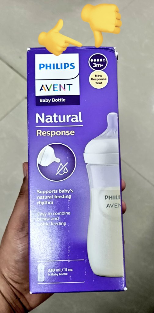 VaranasiBlogger's tweet photo. Not sure if @amazonIN  &amp; @letsblinkit are hiring non-qualified store managers or there is any kind of pressure to deliver items even if it is the wrong product.

Wrong @philipsindia @Philips Avent bottle is getting delivered.

I ordered 6m+ while I received 3m+ https://t.co/PgnF5zWHMq