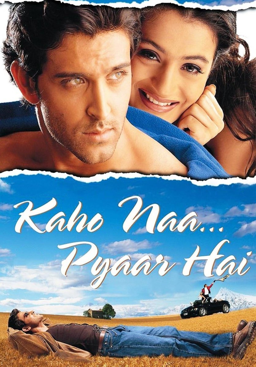 Nik_Wani_'s tweet image. 🔥 Remember the whistle moment in Kaho Naa... Pyaar Hai?

Hrithik Roshan’s debut created hysteria across India!

🌟 Double role, iconic songs &amp;amp; insane craze — a true 2000s phenomenon 💃🎶

#HrithikRoshan #BollywoodThrowback #OldIsGold 
#KahoNaaPyaarHai