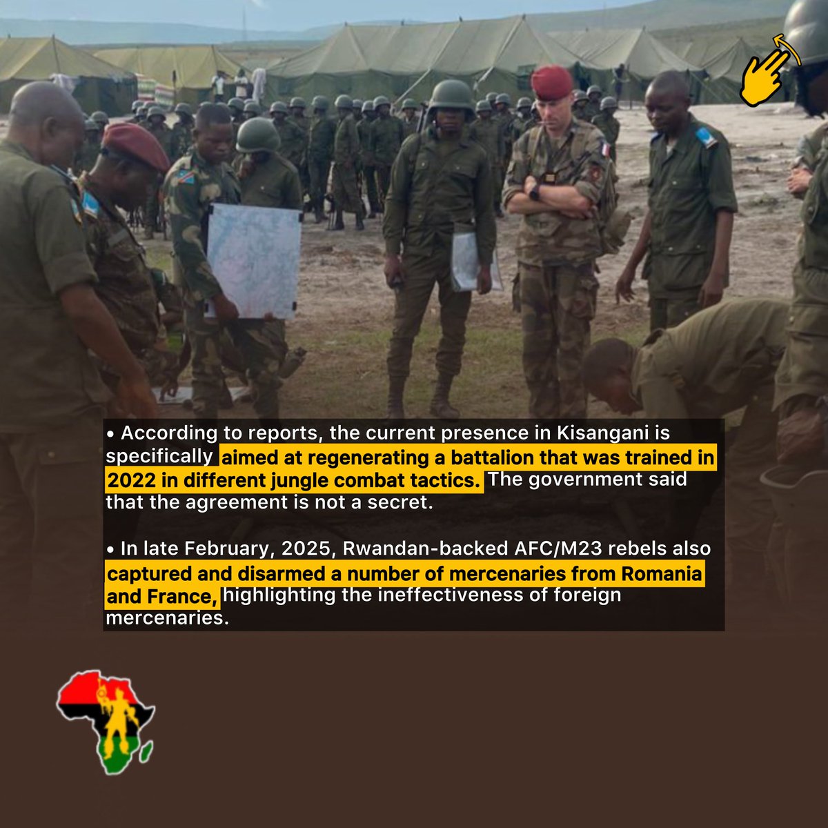 APatriotsNews's tweet photo. #thequestionis WHAT ARE FRENCH TROOPS DOING IN KISANGANI, DEMOCRATIC REPUBLIC OF CONGO (DRC)? https://t.co/e0ITy0VqHV