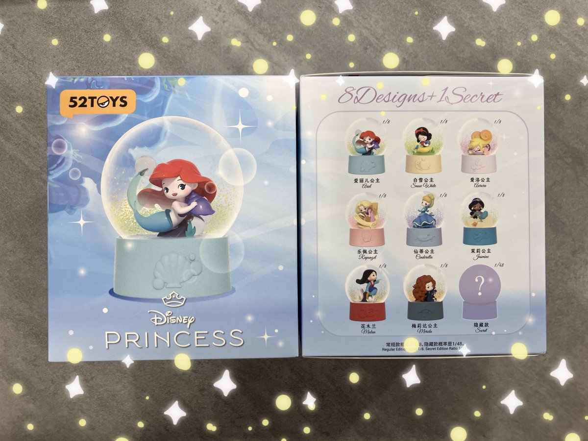 🫧✨️オズコレボ商品紹介✨🫧 #52TOYS ディズニープリンセス D-Baby