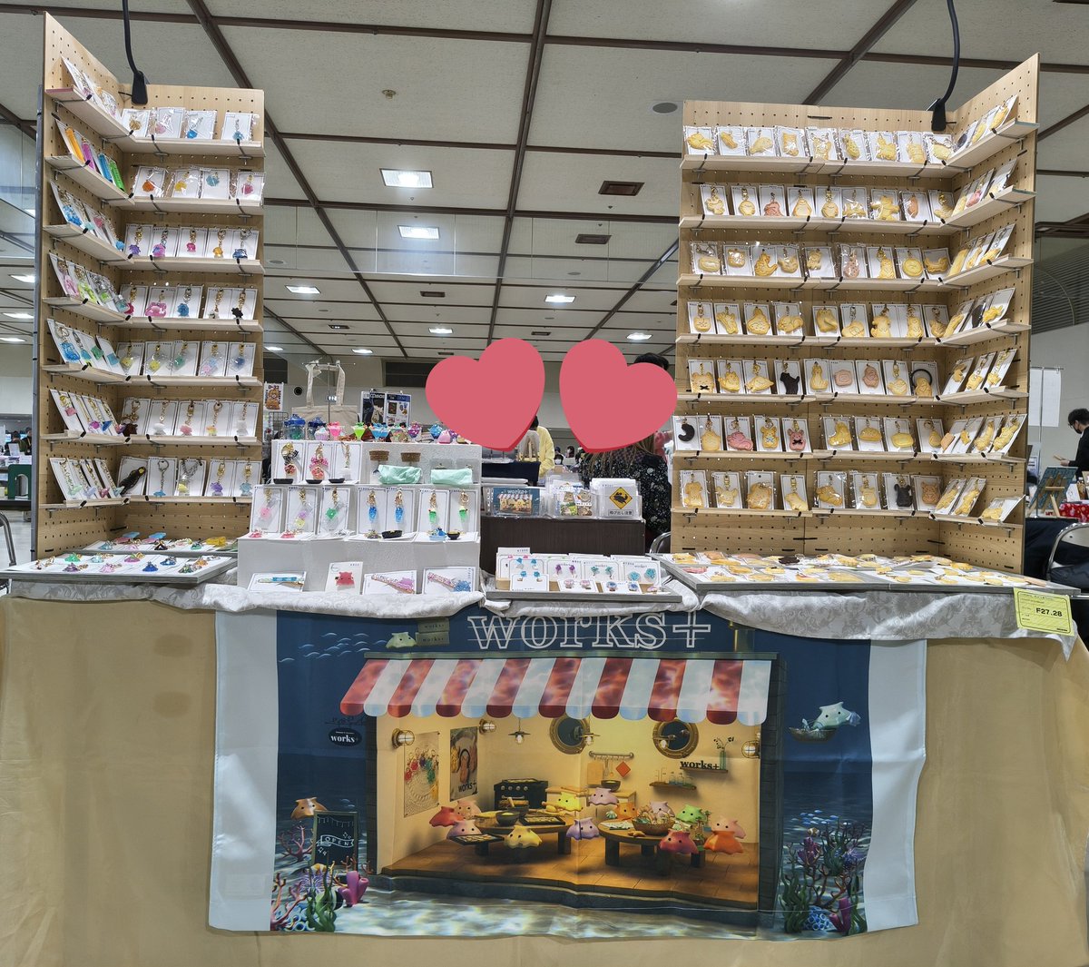 設営完了しました
コミックライブin名古屋
11:30～15:30まで開催です

ブース→F27,28にて皆さまのご来場を心よりお待ちしております