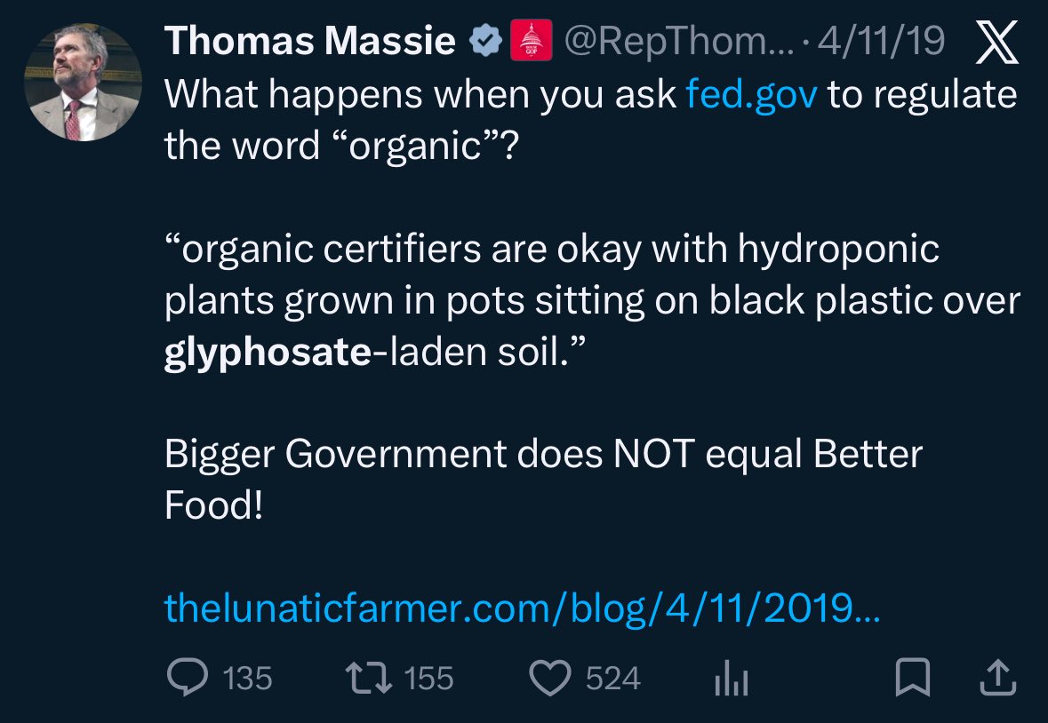 Thomas Massie tweet media