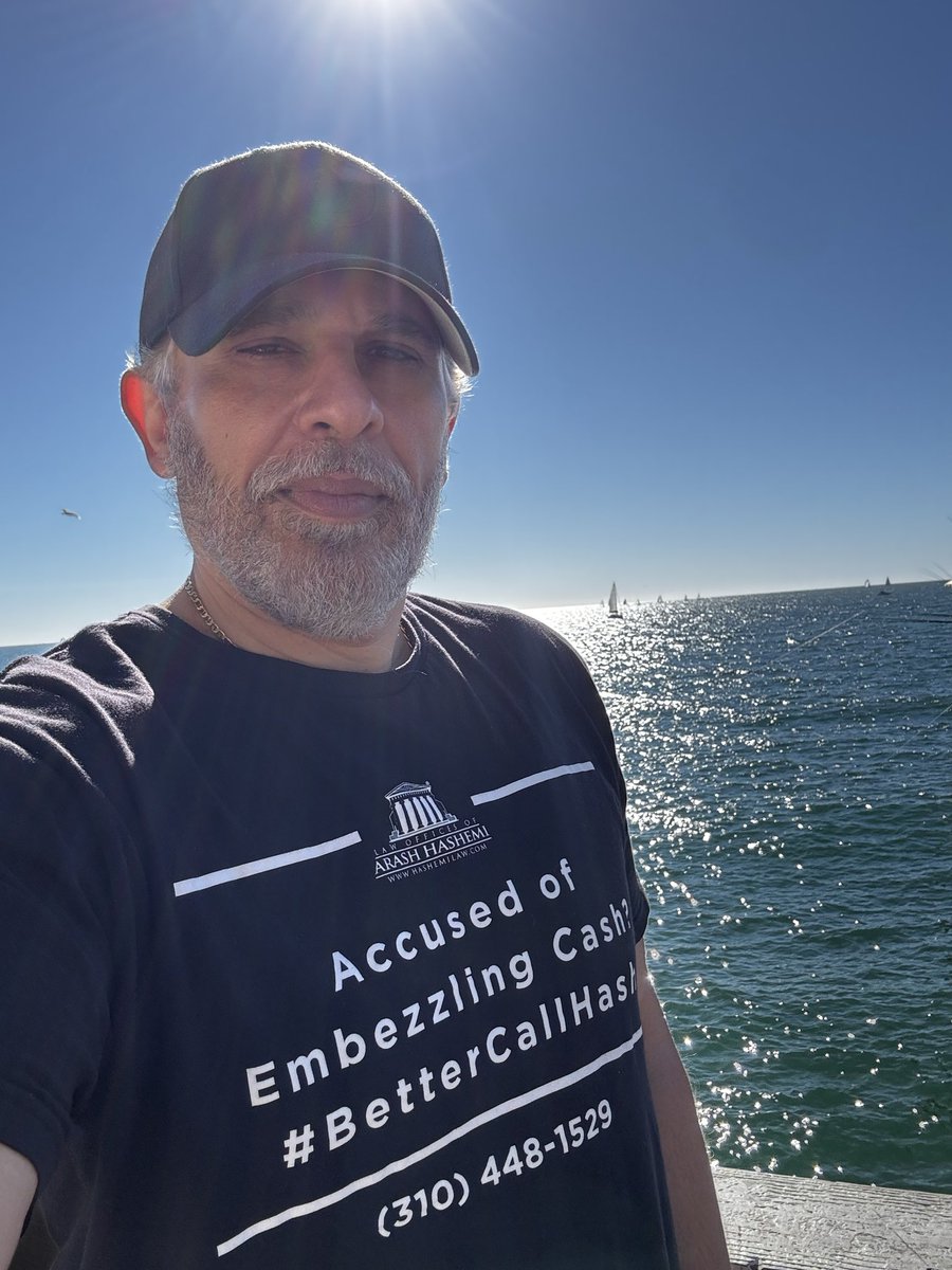 The only thing disappearing out here is the horizon.
If money’s “missing” and your name’s attached… call Hash. 

#BetterCallHash #Embezzlement #HashemiLaw #Beach #California