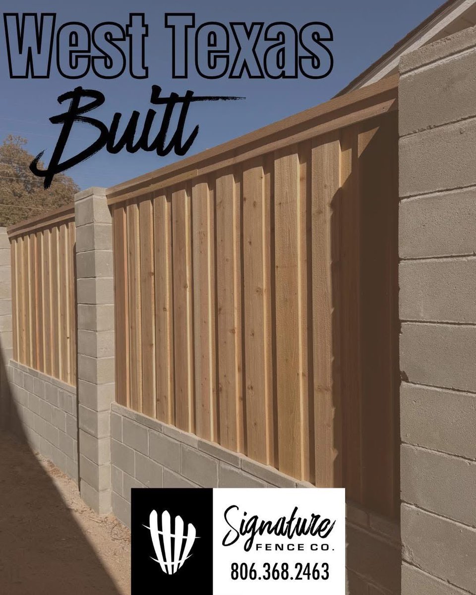 Signature Fence & Stain tweet media