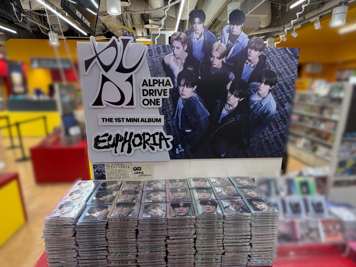 タワ渋kpop】 ／ #ALPHADRIVEONE THE 1ST MINI ALBUM 'EUPHORIA