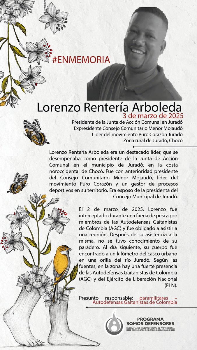 Programa Somos Defensores tweet media