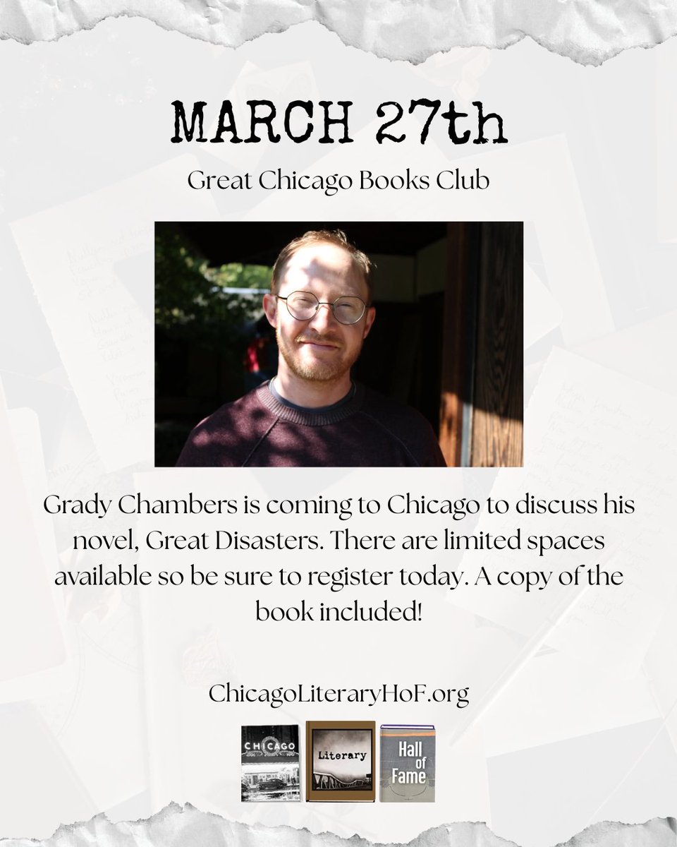 Chicago Literary HoF tweet media