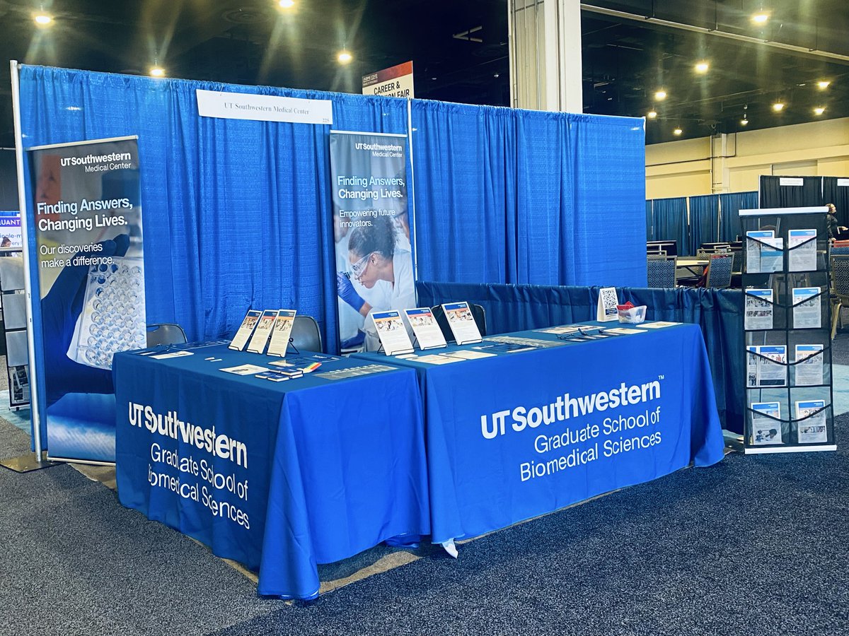 ADiaz_PhD's tweet photo. 🌟Excited to be at #ASBMB26! 🧬🔬🧫

✅ Stop by Booth #225 to explore educational and research training opportunities at @UTSWMedCenter @UTSWGradSchool and connect with our team. We look forward to hearing about your career goals. @UTSWPostdocs @UTSWmstp @RTPatUTSW @ASBMB https://t.co/hWH8dJ2Y7s