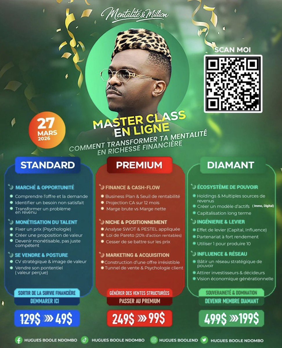 MiciaPathy's tweet image. #urgence 
Monsieur Hugues a été critiquer presque sur tous les RS concernant sa formation, la majorité n’est pas d’accord avec lui surtout concernant le prix ,

À mon humble avis je pense que :

La formation est un outil puissant lorsqu’elle repose sur l’expérience, la