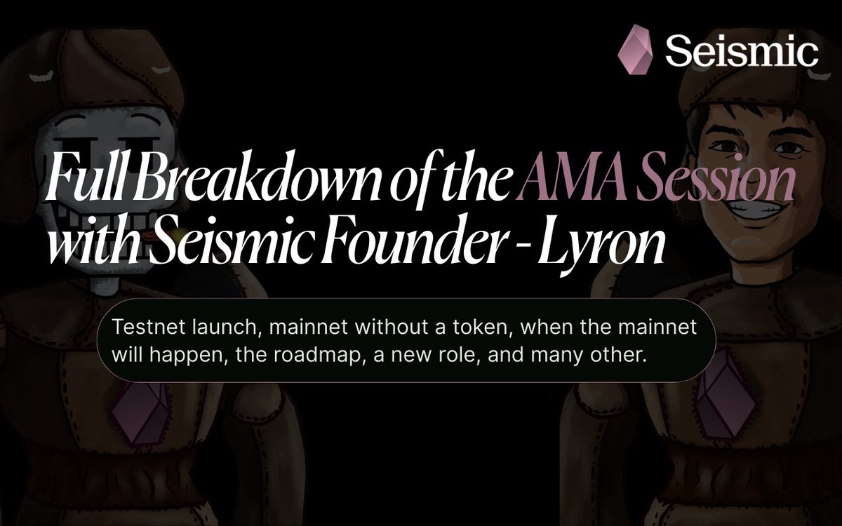 MiReTu I Seismic tweet media