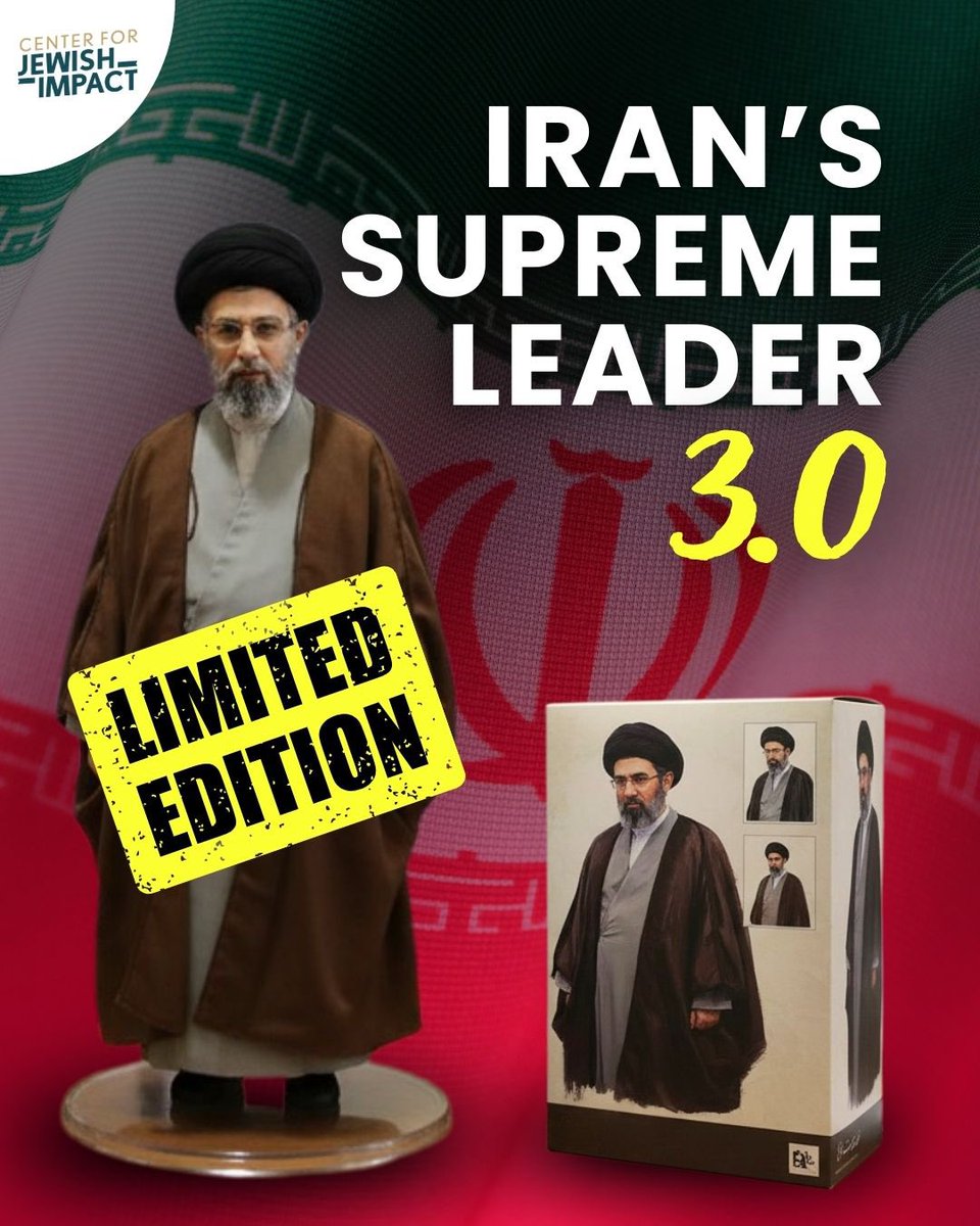 JewishImpact's tweet photo. The Iranian regime has already chosen its new Supreme Leader: Mojtaba Khamenei, son of Ali Khamenei. A succession that suggests the regime believes nothing will change. But the people of Iran and the Middle East deserve something different: a future without repression, without terror networks, and without endless wars.