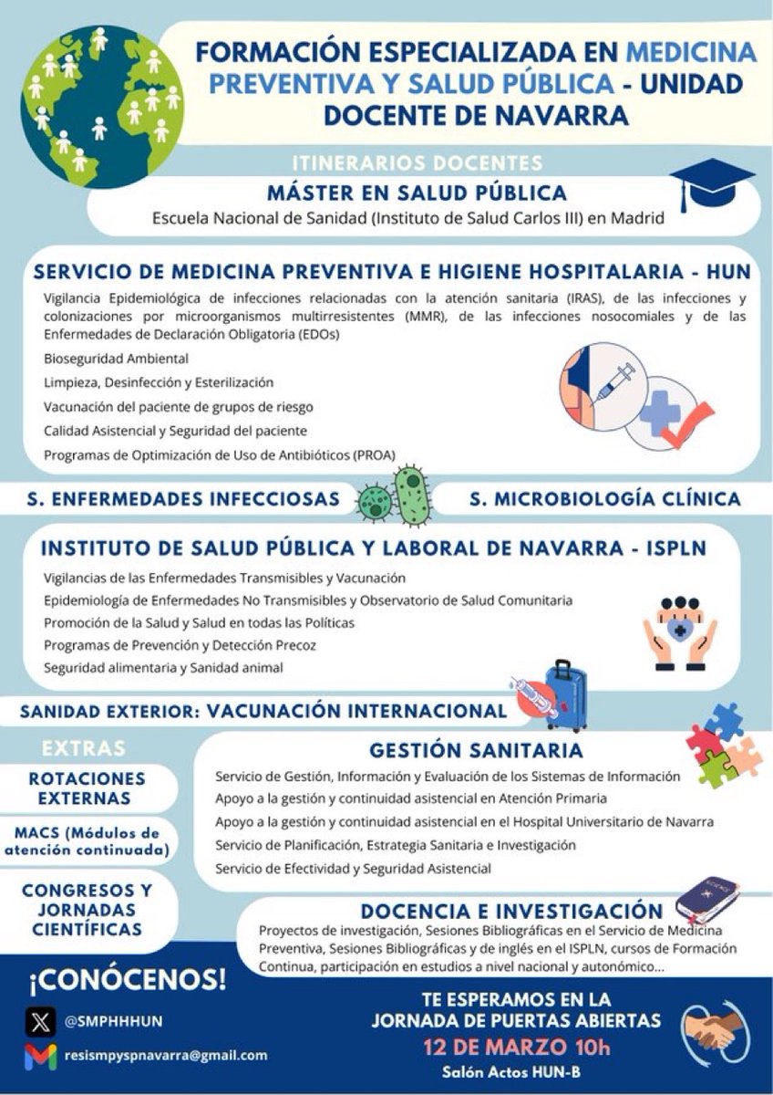 Medicina Preventiva e Higiene Hospitalaria - HUN tweet media